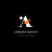 orange and black creative designer logo